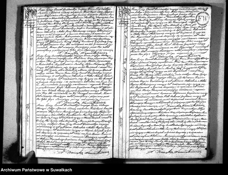 image.from.unit.number "Akta urzędnika stanu cywilnego gminy i parafij sereyskiey urodzonych od dnia 1-go stycznia 1822 do ostatniego miesiąca grudnia r.b. w Serejach"