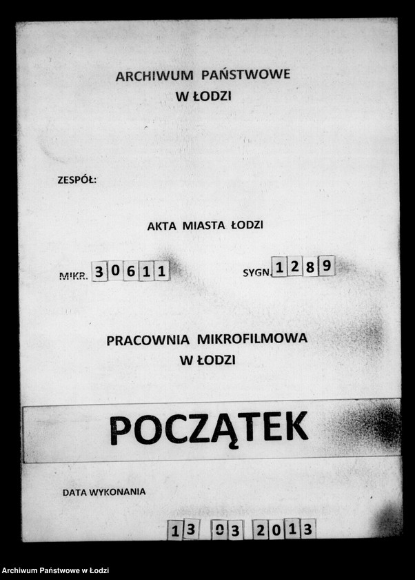 Obraz 1 z jednostki "Akta tyczące się ustanowienia opieki nad nieletnimi Albertyną i Augustą Müller"