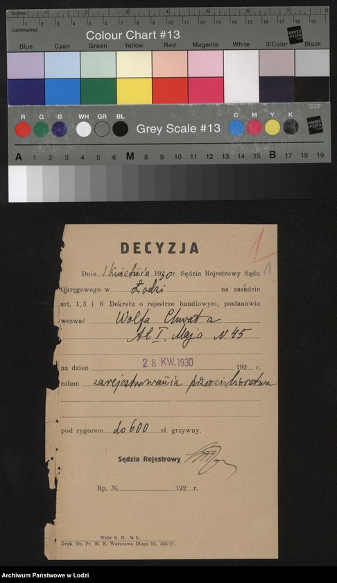 Obraz 3 z jednostki "Wolf Chwat- drobna sprzedaż węgla i drzewa opałowego"