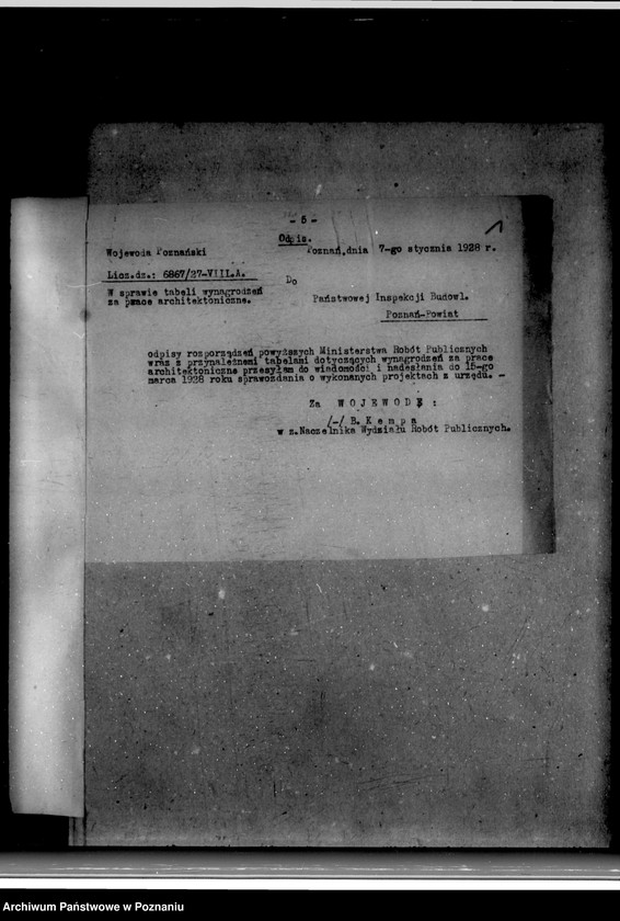 Obraz 5 z jednostki "Okólniki w sprawach budowlanych"