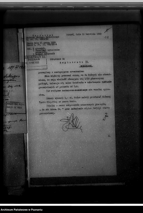 Obraz 16 z jednostki ""Meducofil" wytwórnia catgutu Firma F. Bykowskiego Poznań /zatwierdzenie zakładu/"