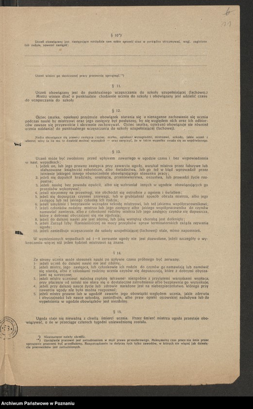 image.from.unit.number "Wolny cech krawiecki w Koźminie. Ugody nie ezgaminowanych"