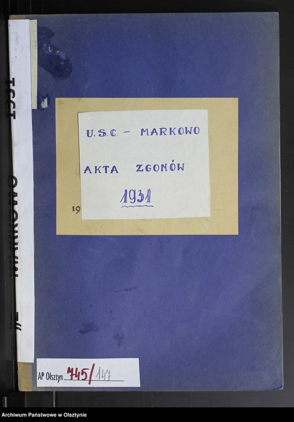 image.from.unit.number "Sterbe-Neben-Register Nr 1 - 26"