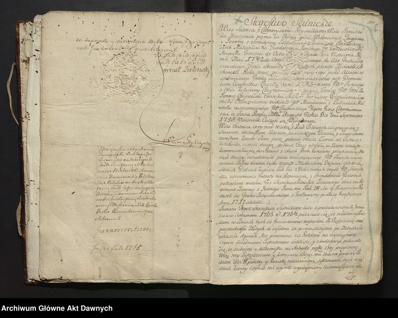 image.from.unit.number ""lustracya Starostw y Krolewszczyzn w Wojewodztwie Podolskim a Powiecie Latyczowskim (...) oraz z teyze lustracyi Kwarta Ustanowiona (...).""