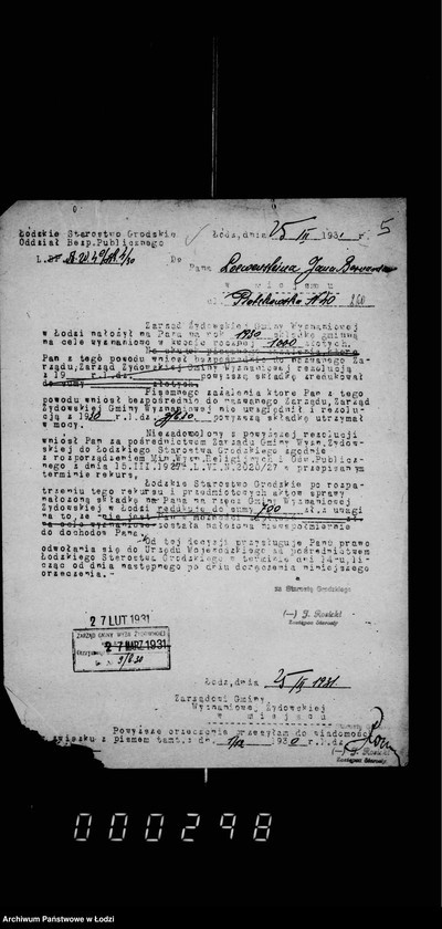 Obraz 9 z jednostki "[Składki na rzecz gminy]"