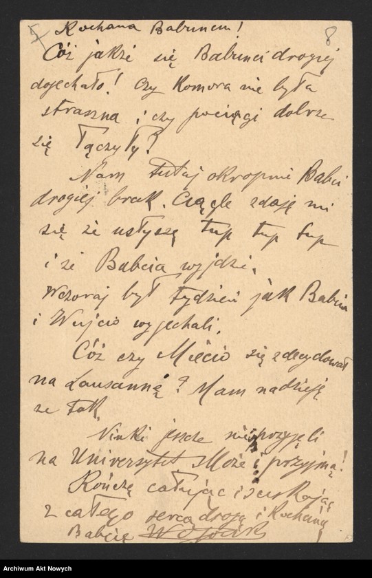 image.from.unit.number "Górski Wacław do Jaszowskiej Emilii; L.109"