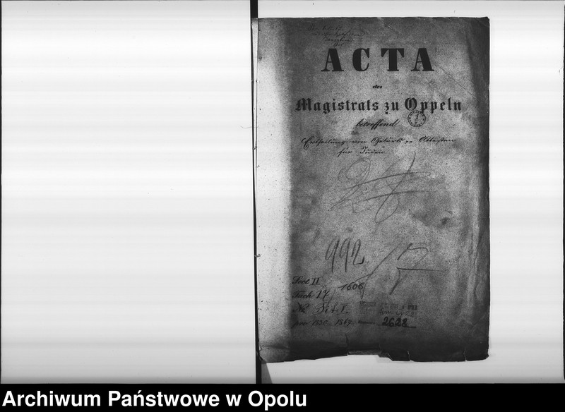 Obraz 4 z jednostki "Acta des Magistrats zu Oppeln betreffend Ertheilung von Geburts pp. Attesten für Juden"