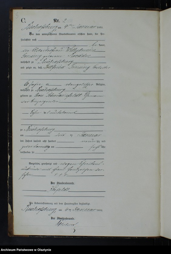 image.from.unit.number "Sterbe-Neben-Register Tom I,Nr 1 - 118"