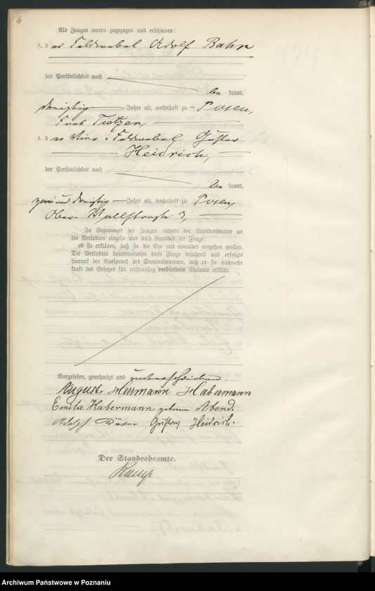 Obraz 19 z jednostki "Księga małżeństw t. III"