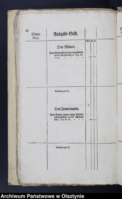 image.from.unit.number "Anweisungen betreffend der Kirchen-Kasse und anderen Sachen"