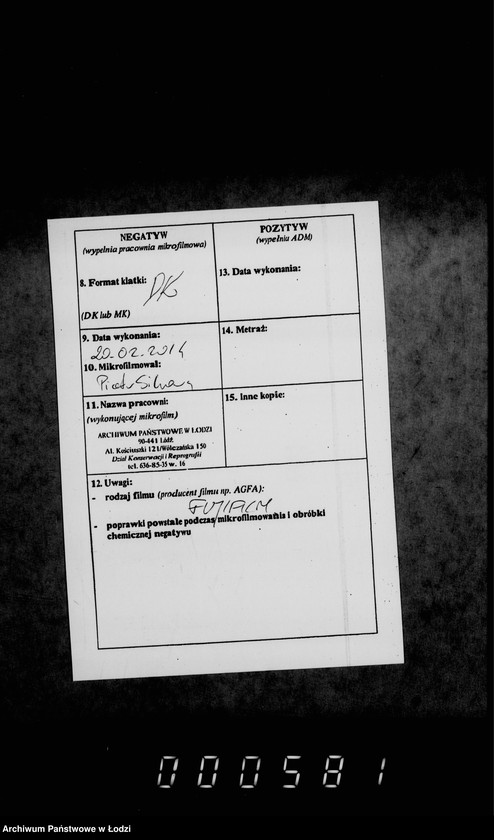 Obraz 3 z jednostki "Otčetnosti sberegatel´noj kassy"