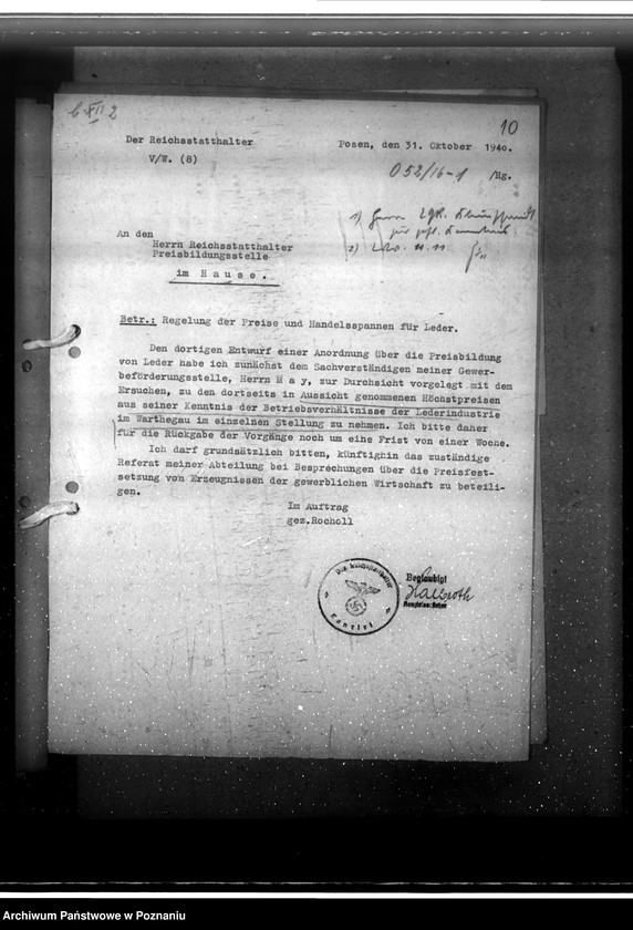 Obraz 14 z jednostki "Laderwirtschaft - Regelung der Lederpreise"