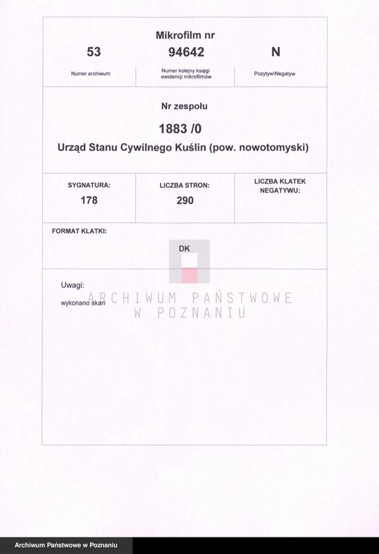 Obraz 2 z jednostki "Księga urodzeń"