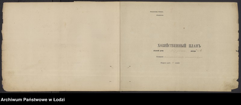 Obraz 2 z jednostki "Plany wsi Kruszyna i Dębowiec, pow. Radomsko"