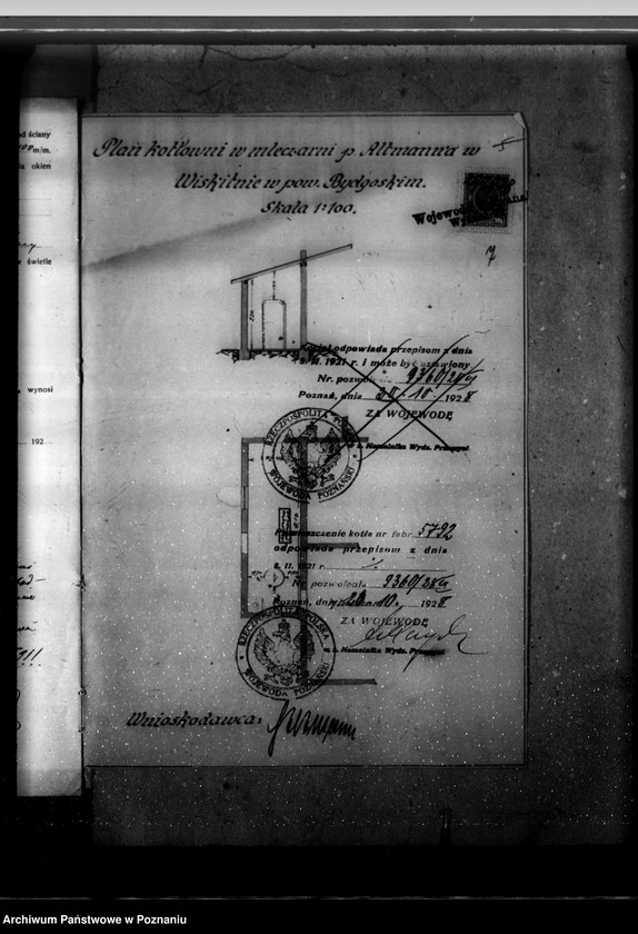 Obraz 11 z jednostki "Mleczarnia w Wiskitnie pow. bydgoski własność Altmann nr woj. 5711"