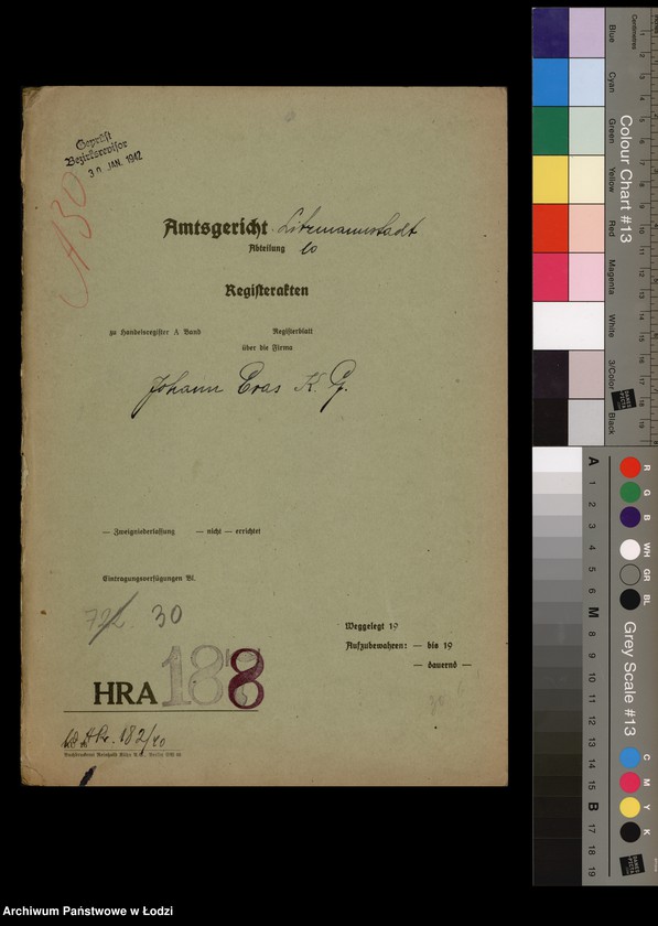 Obraz 2 z jednostki "Johann Eras K. G"