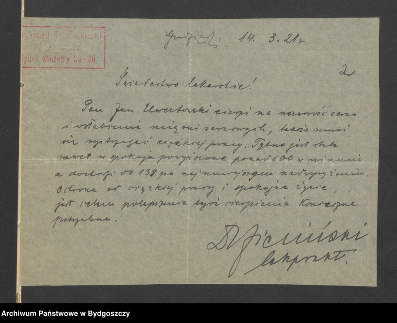 image.from.unit.number "Raporty [ze spisami dowódców kompanii ZSO w Małym Tarpnie i Królewskiej Dąbrówce przesłane do dowódcy Baonu II Zachodniej Straży Obywatelskiej powiatu Grudziądz-Wieś]"