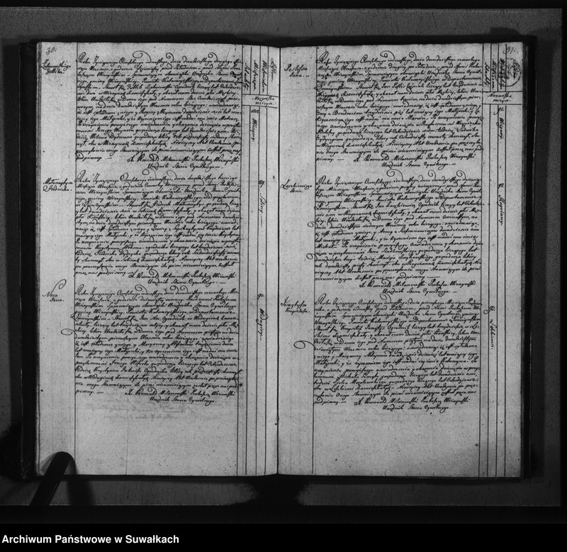 image.from.unit.number "Księga do zapisywania aktów cywilnych urodzenia gminy wiżajńskiey, departamentu łomżyńskiego, powiatu kalwaryjskiego"