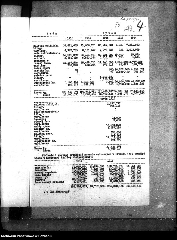 Obraz 17 z jednostki "Sprawy szczegółowo-administracyjne Ceny produktów rolnych za granicą"