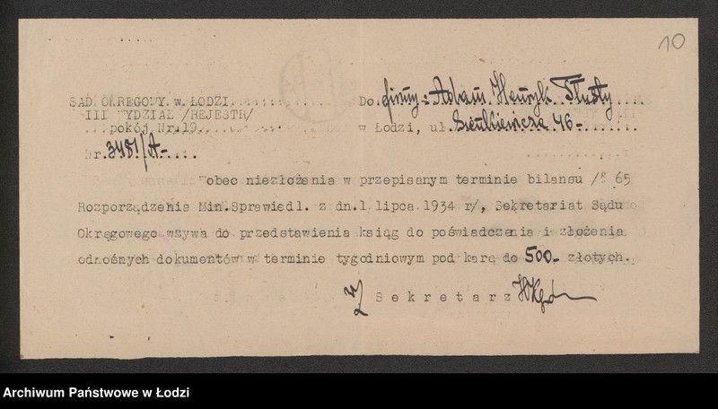 Obraz 12 z jednostki "Adam Henryk Tłusty - Przedsiębiorstwo Agenturowo-Handlowe"