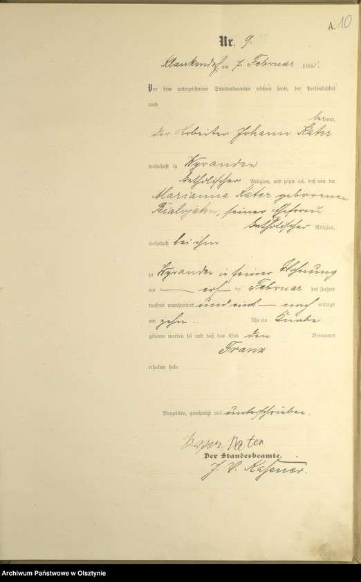 image.from.unit.number "Geburts-Haupt-Register Nr 1 - 104"