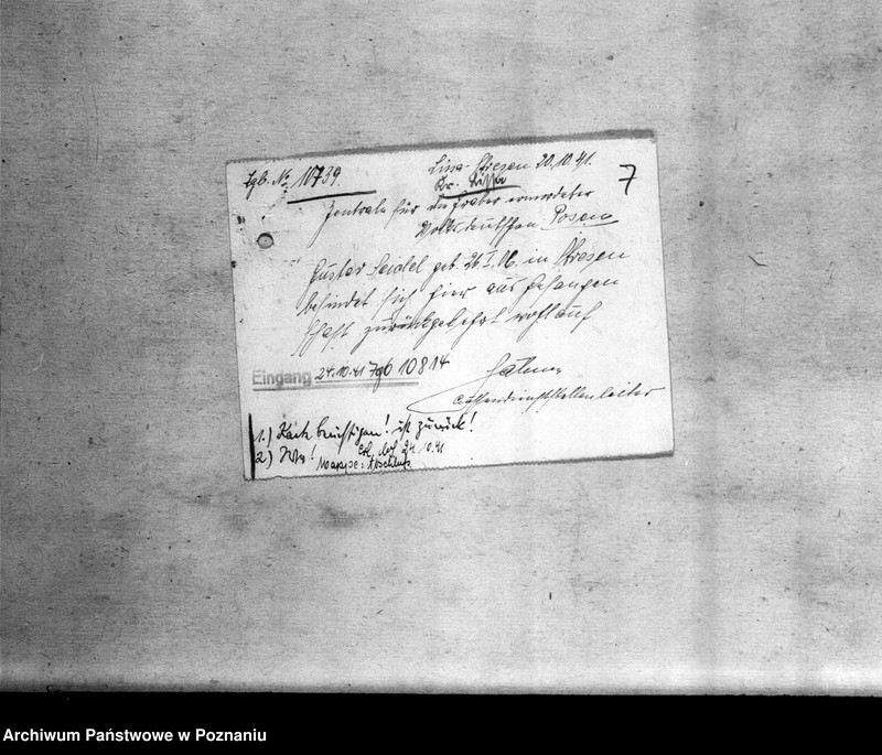 Obraz 11 z jednostki "Amtsbezirk Wilhelmsort Kreis Bromberg (Bydgoszcz). Wykazy miejscowych Niemców, którzy zginęli w 1939 roku"