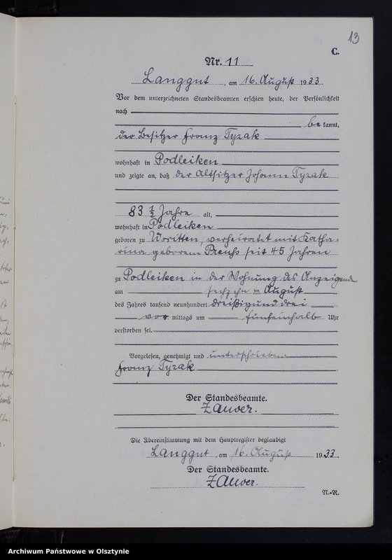 image.from.unit.number "Sterbe-Neben-Register Nr 1 - 16"