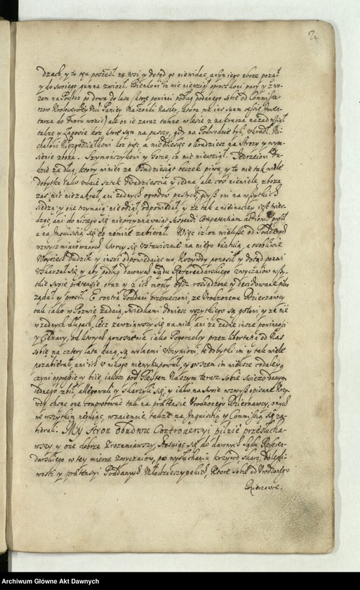 image.from.unit.number ""Akta i dekreta sądów J. K. M. referendarskich za panowania Jana Kazimierza - - króla polskiego - - Za urzędu Andrzeja z Olszowej Olszowskiego dziekana krakowskiego, proboszcza poznańskiego, gnieźnieńskiego, warszawskiego kanonika, a po tym nominata biskupa chełmińskiego, referendarza koronnego. Annorum 1660 et 1661"."