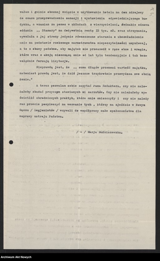 Obraz 7 z jednostki "Budziszewska Maria; L.1"