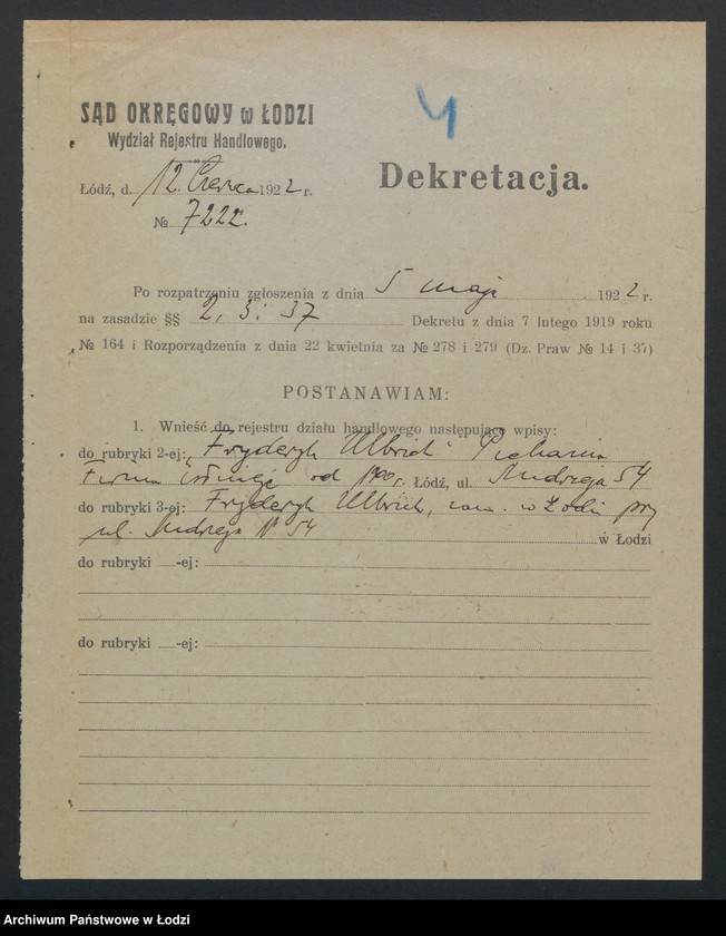 Obraz 6 z jednostki "Frydrych Karol Ulrich – piekarnia"