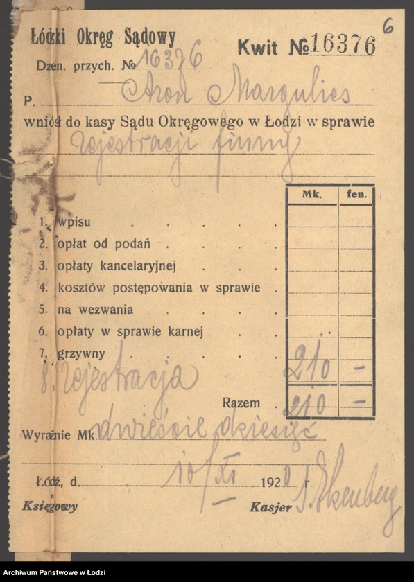 image.from.unit.number "A.Margulies i S-ka- właściciel Aron Margulies- tkalnia"
