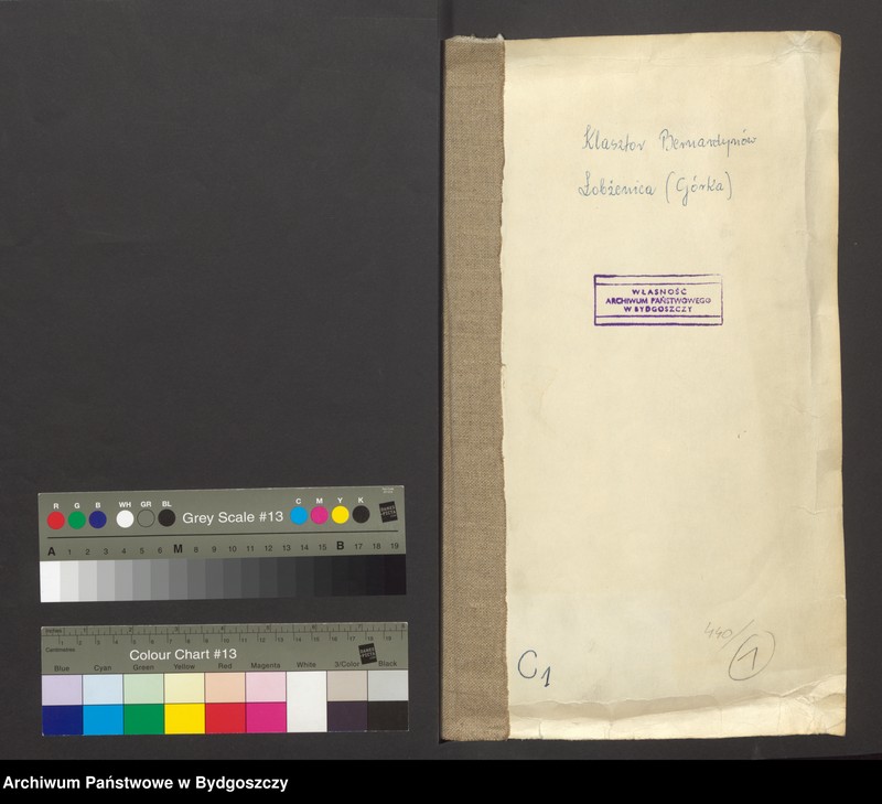 image.from.unit.number "Acta die Verfassung des Bernhardiner Klosters zu Gorcka betr./ enthält auch Abschrift der Gründungs Urkunde"