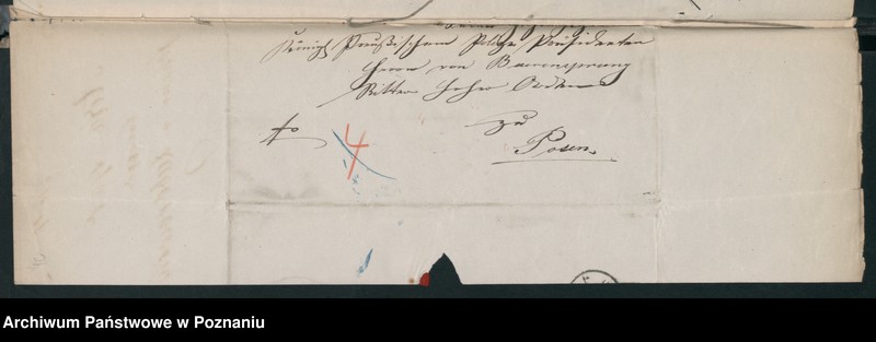 Obraz 11 z jednostki "A. betr. den polnischen Emigranten Gutspächter von Zaborowski"