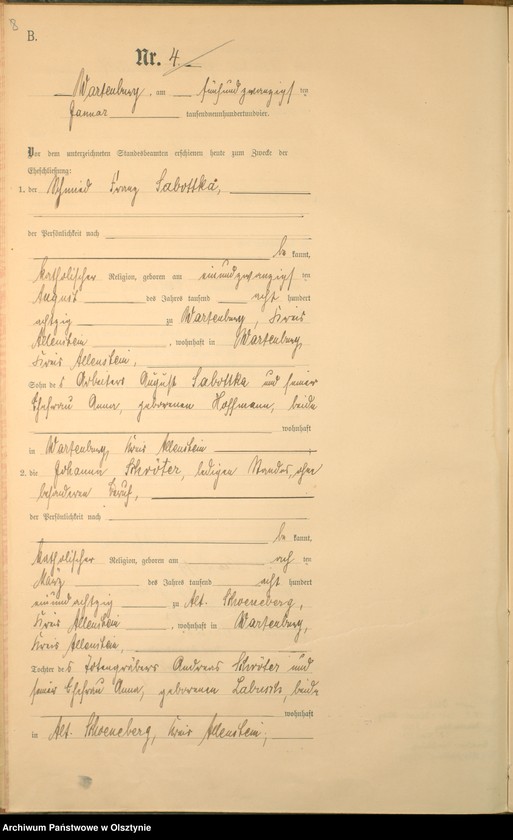 image.from.unit.number "Heiraths-Haupt-Register Nr 1 - 22"