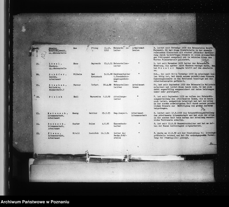 Obraz 16 z jednostki "Kriegsverdienstkreuze- Abteilung Arbeit"