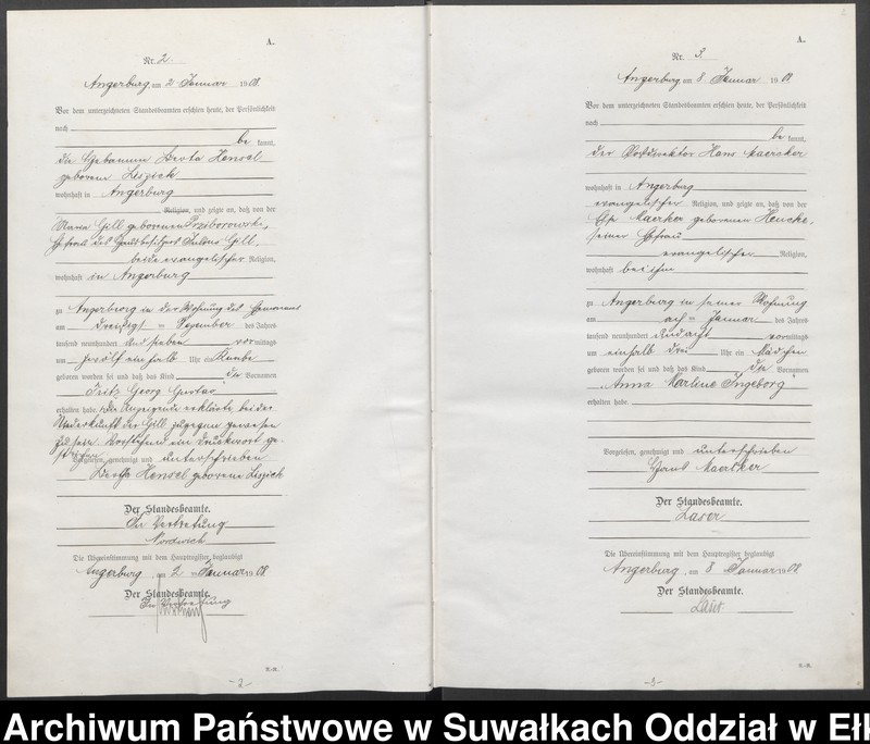 image.from.unit.number "[Geburts-Neben-Register des Preussisches Standes-Amtes Angerburg Kreis Angerburg]"