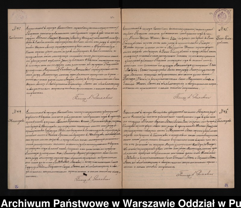 image.from.unit.number "Akta urodzeń, małżeństw i zgonów"