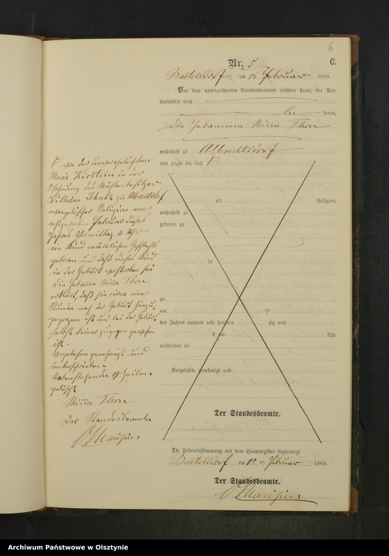 image.from.unit.number "Sterbe-Neben-Register Nr 1 - 27"