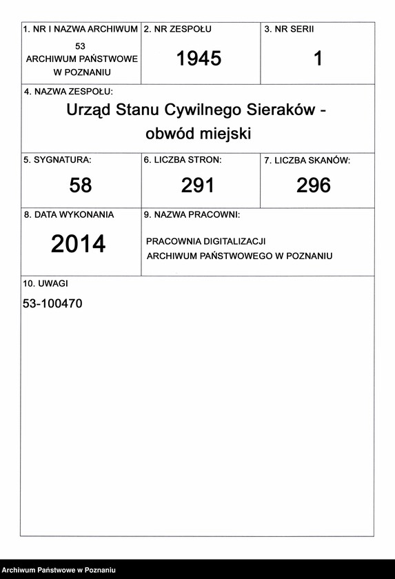 Obraz 1 z jednostki "Księga urodzeń"