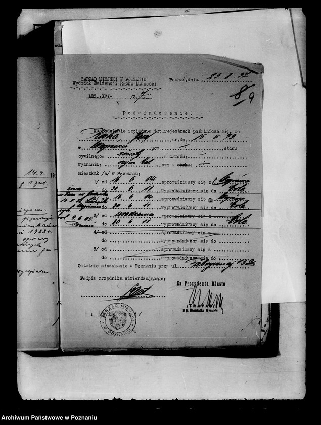 Obraz 13 z jednostki "Karol Rossa /sprawa obywatelstwa/"