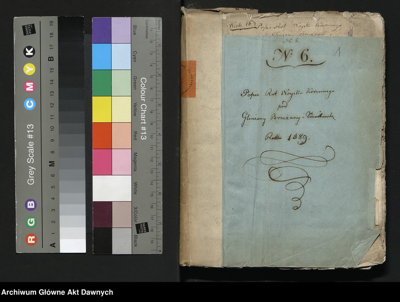 image.from.unit.number "Zbiór pism rozmaitych Wydziału Wojskowego tyczących, w. XVI - XVIII"