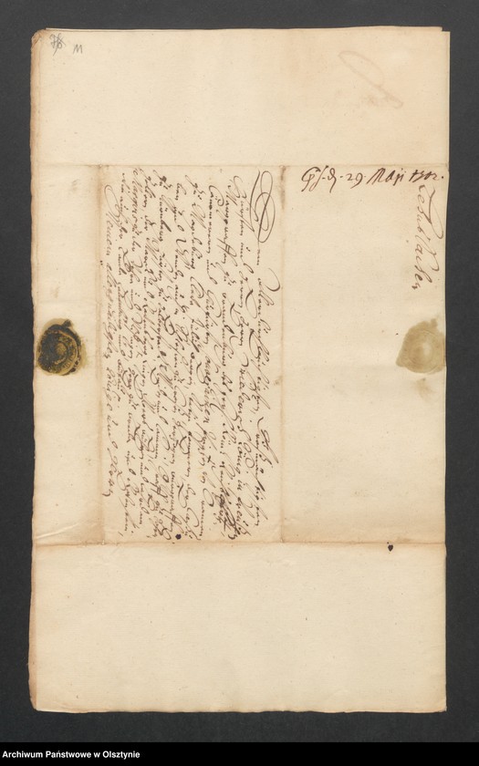 image.from.unit.number "Naukritten und Gatteritz, H. [Haupt] A. [Amt] Brandenburg [Pokarmin]. Acta den Consens zu einem Anlehen von 3000 Thlr. [Thaler]"