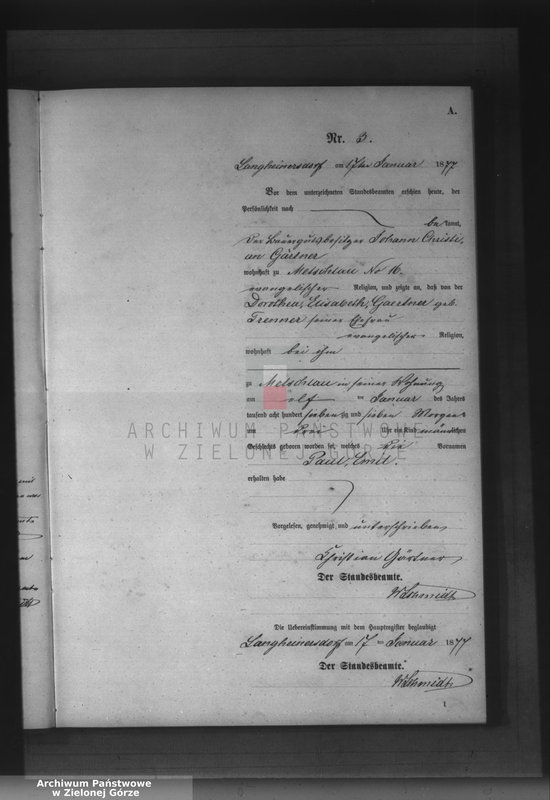 Obraz 6 z jednostki "Geburts-Neben-Register"