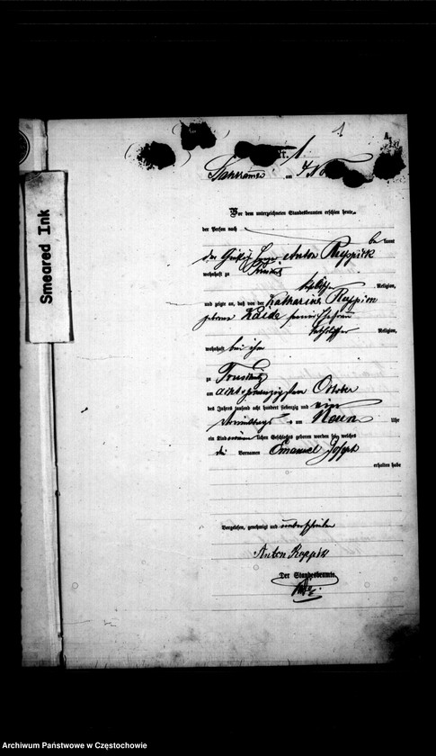 image.from.unit "[Księga aktów urodzeń z 1874 roku]"