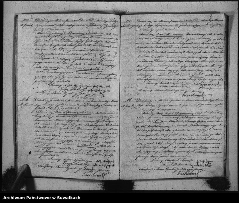 image.from.unit.number "Duplikat Akt Urodzonych, Zaślubionych i Umarłych Urzędnika Stanu Cywilnego Okręgu Puńsk z r.1850."
