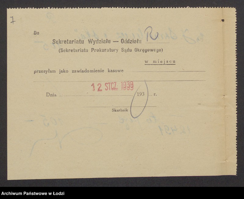 Obraz 9 z jednostki "Jechiel Szmulewicz, Gołda Mindla Szmulewicz – wyrób i sprzedaż towarów włókienniczych"