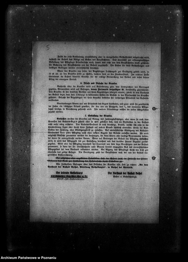 Obraz 9 z jednostki "Schriftwechsel mit anderen. [Korespondencja z innymi zakładami opiekuńczymi]."