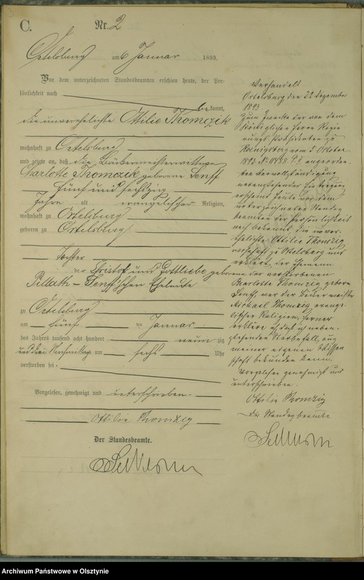 image.from.unit.number "Sterbe-Haupt-Register Nr 1 - 77"