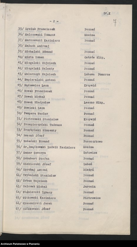Obraz 10 z jednostki "Korespondencja Zarządu Głównego Związku Powstańców Wielkopolskich."