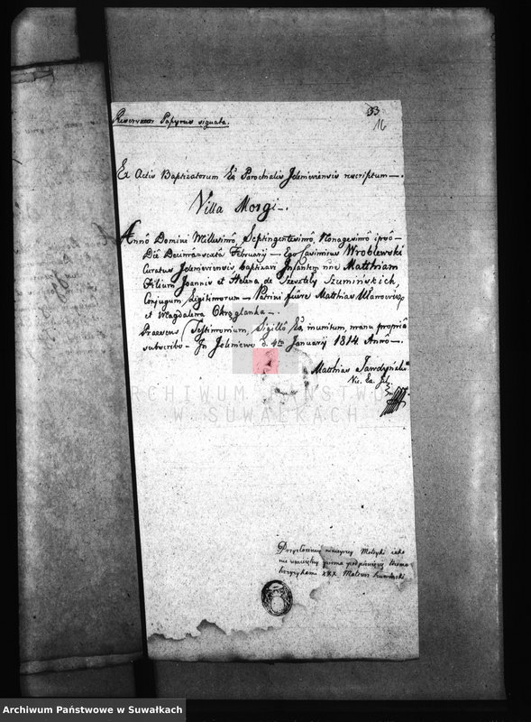 image.from.unit.number "Annexa Gminy Puńskiey z Roku 1814"